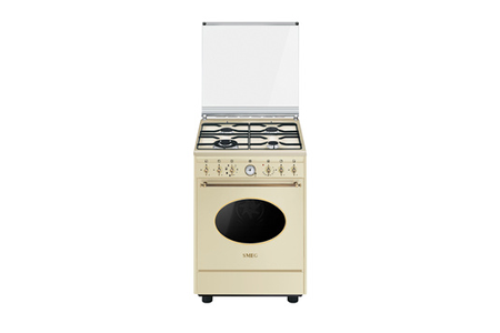 Gaziniere Smeg coloniale 60cm gaz creme - CO68GMP9 Smeg