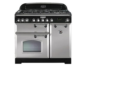 Piano de cuisson Falcon gris perle chrome 90 cm gaz CDL90DFRP/C-EU Falcon