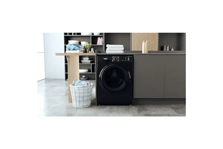 Lave-linge hublot Hotpoint ARISTON NAM11945BMFR N Noir Ariston