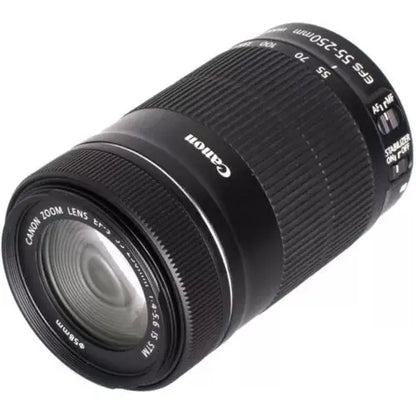 Objectif Zoom Canon Ef-S 55-250mm F/4-5.6 Is Stm Canon