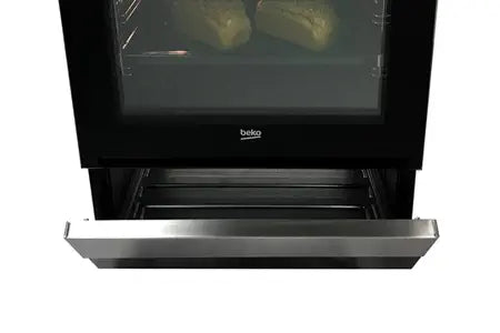 Cuisinière vitrocéramique Beko FSE67100GWS Beko