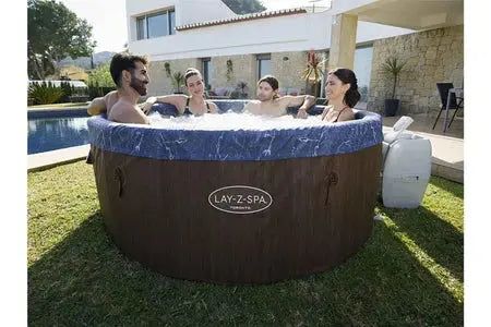 Spa Gonflable Bestway Spa Gonflable Lay-Z-Spa Toronto Rond Airjet Plus 5/7 Places Lay-Z