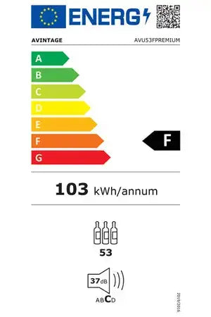 Cave de service Avintage AVU53FPREMIUM Avintage