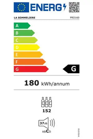 Cave de vieillissement La Sommeliere PRO160 La Sommeliere