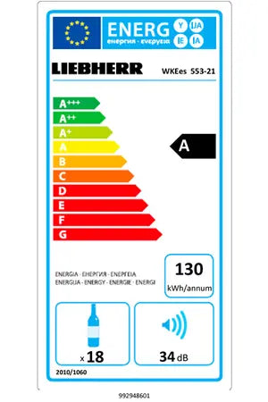 Cave de vieillissement Liebherr WKEES553-21 Liebherr