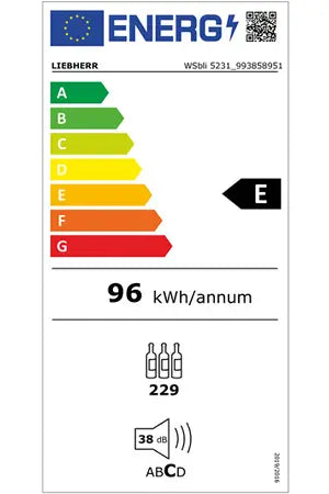 Cave de vieillissement Liebherr WSBLI5231-20 Liebherr