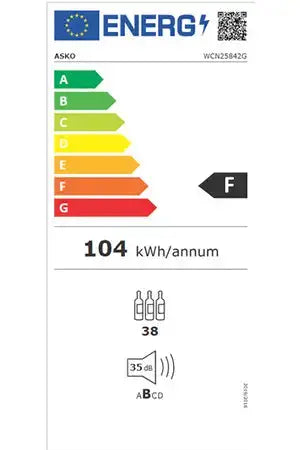Cave multi-températures Asko WCN25842G Asko