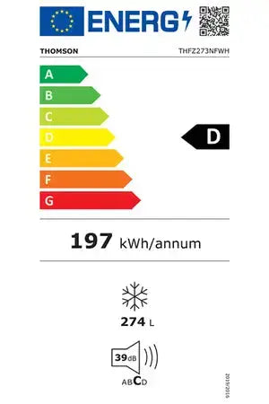 Congélateur armoire Thomson THFZ273NFWH Thomson