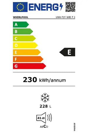 Congélateur armoire Whirlpool UW6F2YWBIF2 Whirlpool