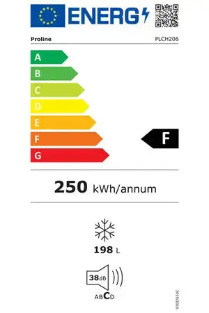 Congélateur coffre Proline PLCH206 Proline