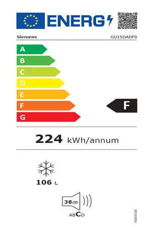 Congélateur top Siemens encastrable - GU15DADF0 Siemens