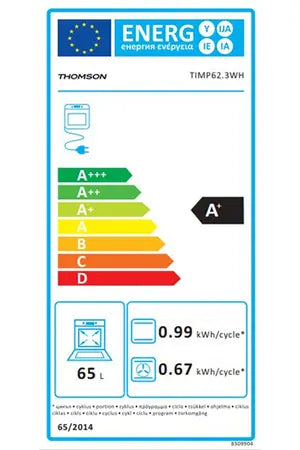 Cuisinière induction Thomson TIMP62.3WH Thomson