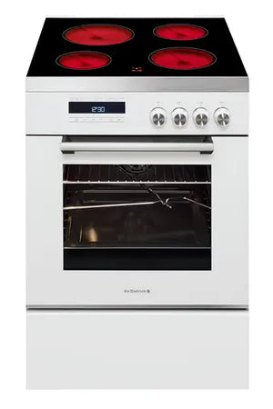 Cuisinière vitrocéramique De Dietrich DCV1568W De Dietrich