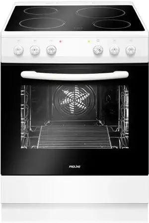 Cuisinière vitrocéramique Proline PCC662WH Proline