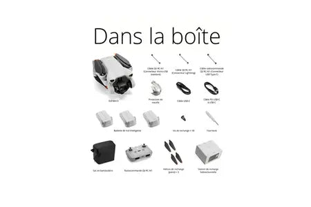 Drone Dji Fly more combo avec telecommande sans ecran Dji