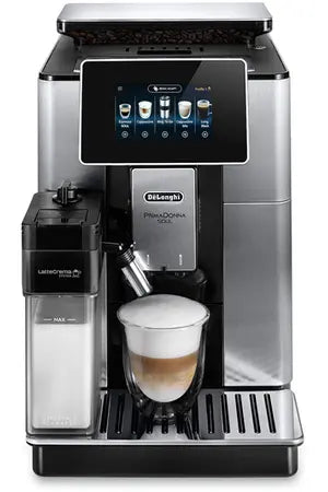 Expresso Avec Broyeur Delonghi Primadonna Soul Ecam610.75.Mb Metal Et Noir Delonghi