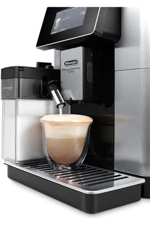 Expresso Avec Broyeur Delonghi Primadonna Soul Ecam610.75.Mb Metal Et Noir Delonghi