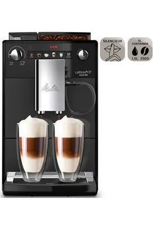 Expresso Avec Broyeur Melitta Latticia One Touch F300-100 Noir Mat Melitta