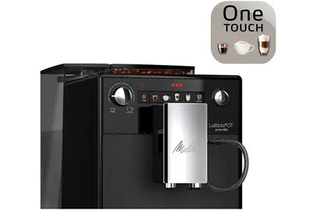 Expresso Avec Broyeur Melitta Latticia One Touch F300-100 Noir Mat Melitta