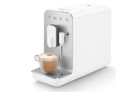 Expresso Avec Broyeur Smeg Bcc02whmeu Blanc Smeg