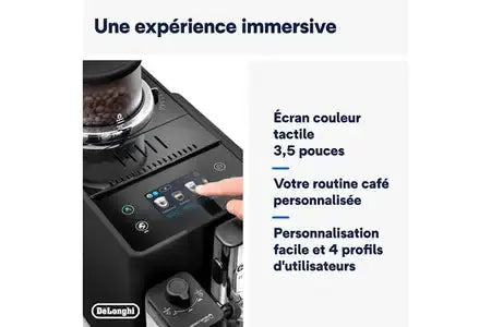 Expresso avec broyeur Delonghi FEB4455.B RIVELIA Noir Delonghi