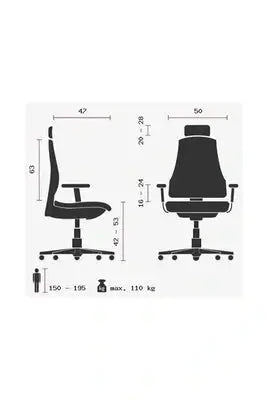 Fauteuil De Bureau Topstar Siège De Bureau De Qualité Professionnelle Head Point Rs Topstar