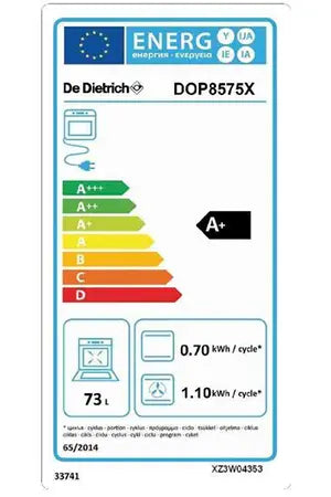 Four De Dietrich DOP8575X De Dietrich