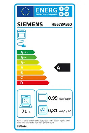 Four Siemens HB578ABS0 Siemens