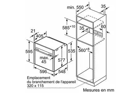 Four encastrable Neff B64FS31N0 - N90 Neff