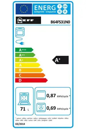 Four encastrable Neff B64FS31N0 - N90 Neff