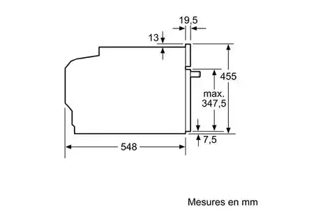 Four encastrable Siemens CM778GNB1B Siemens