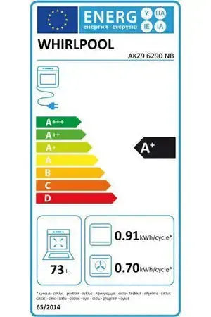 Four encastrable Whirlpool AKZ9 6290 NB Whirlpool