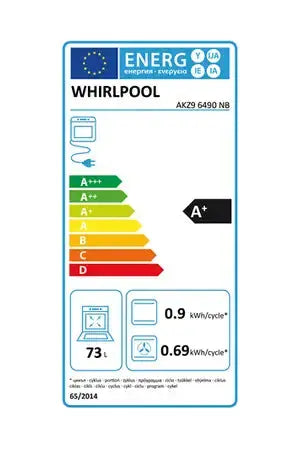 Four encastrable Whirlpool AKZ96490NB Whirlpool