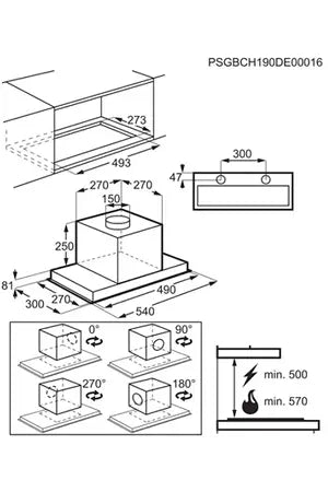 Groupe filtrant Aeg DGE5661HM Aeg