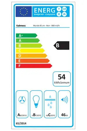 Hotte décorative murale Falmec FLIPNRS1420 Falmec