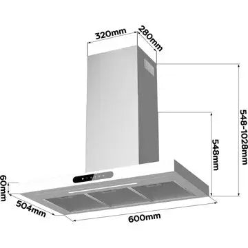 Hotte décorative murale							CIARRA				CD9102W GUERIN ELECTROMENAGER