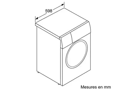 Lave-linge hublot Bosch WAJ24017FR Bosch