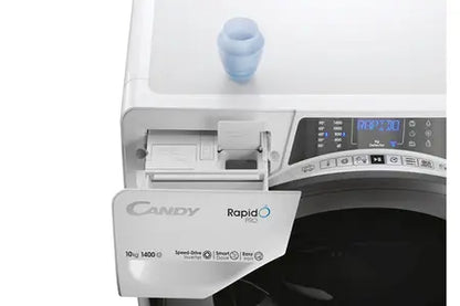 Lave-linge hublot CANDY RPD 4106BWMBC-S AUTODOSE Candy