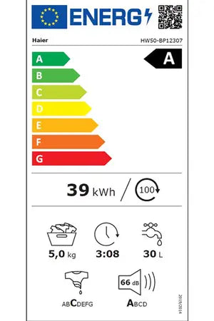 Lave-linge hublot HAIER HW50-BP12307-S Haier