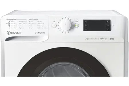 Lave-linge hublot Indesit MTWE81683WKFR Indesit