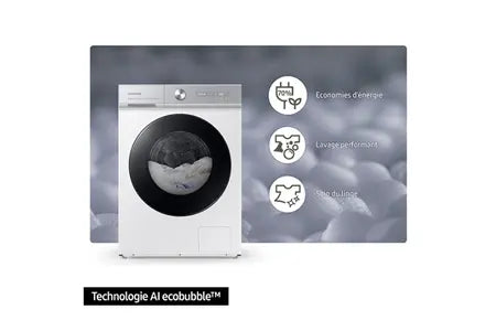 Lave-linge hublot SAMSUNG WW11DG6B85LK - BESPOKE AI Samsung