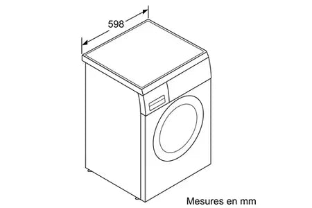 Lave-linge hublot Siemens WU14UT19FF variospeed Siemens