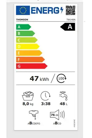 Lave-linge hublot Thomson TW148A Thomson