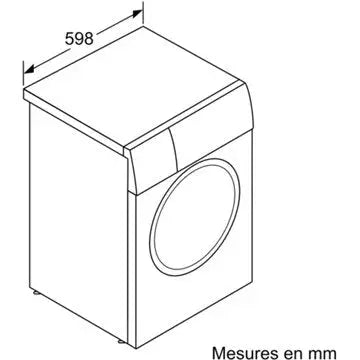 Lave linge hublot 							BOSCH				WGG244FRFR Serenity GUERIN ELECTROMENAGER