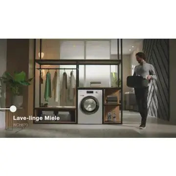 Lave linge hublot 							MIELE				WCH 870 WCS GUERIN ELECTROMENAGER