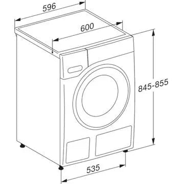 Lave linge hublot 							MIELE				WWG 660 GUERIN ELECTROMENAGER