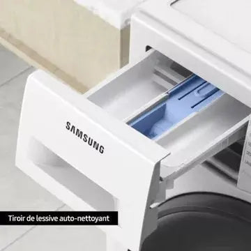 Lave linge hublot 							SAMSUNG 				WW80T734DWH GUERIN ELECTROMENAGER