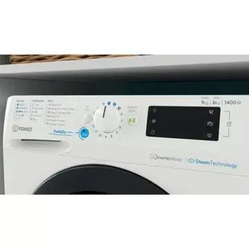 Lave linge séchant hublot 							INDESIT				BDE96435WKVFR GUERIN ELECTROMENAGER