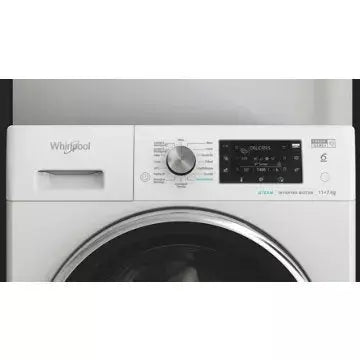 Lave linge séchant hublot 							WHIRLPOOL				FFWDD1176258BCVFR GUERIN ELECTROMENAGER