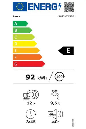 Lave-vaisselle Bosch Serenity SMS2HTW97E Bosch